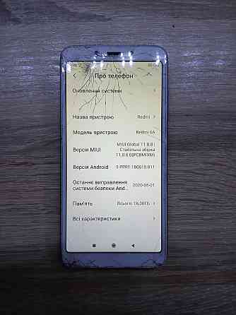 Б/У Смартфон Xiaomi Redmi 6A 2/16Gb Дніпро