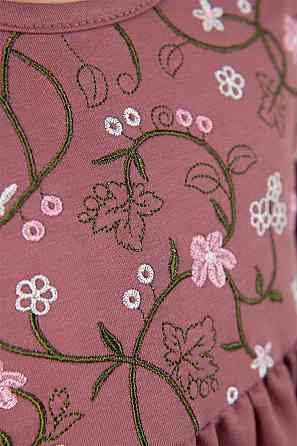 Плаття для дівчинки, блакитне, кавове, попелясто-рожеве (двохнитка) топ Київ