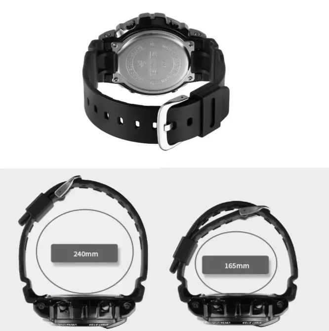 Мужские наручные часы Skmei 1905 Черный с золотистым Винница - изображение 10