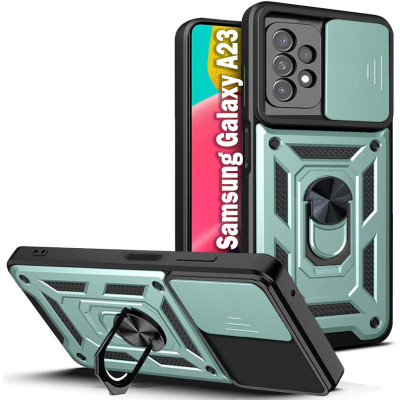 Чохол до мобільного телефона BeCover Military Samsung Galaxy A23 SM-A235 Dark Green (707376) Вінниця - фото 1