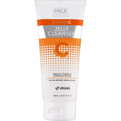 Гель для умывания Face Facts Vitamin C Jelly Cleanser Желе с витамином С 150 мл (5031413925968) Винница - изображение 1