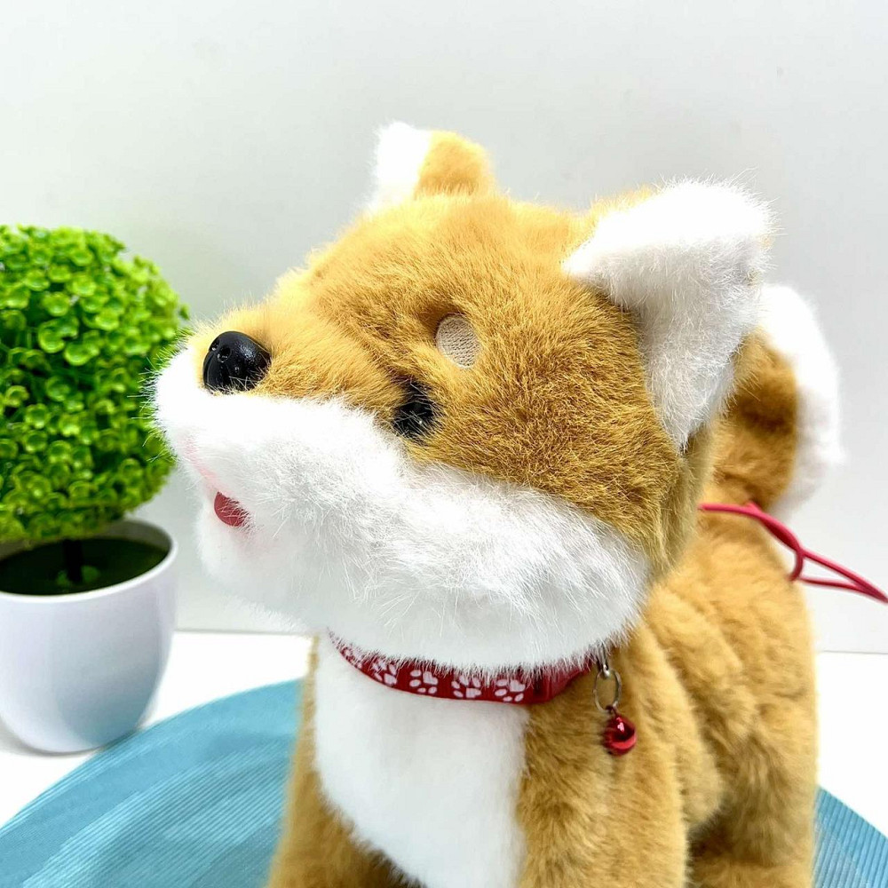 Собачка інтерактивна на пульту сенсорна ходить махає хвостом гавкає Коричнева (933-158Е) Чернігів - фото 2