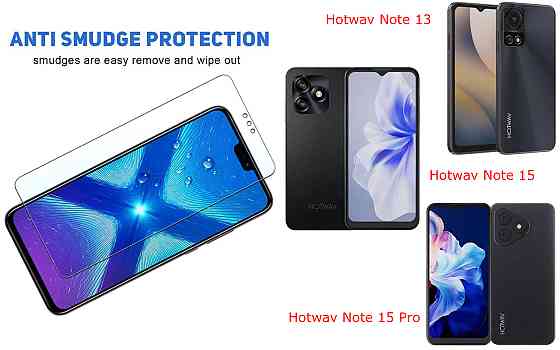 Защитное стекло NeoGlass для Hotwav Note 13, Note 15, Note 15 Pro – ультрапрозрачное и устойчивое Киев