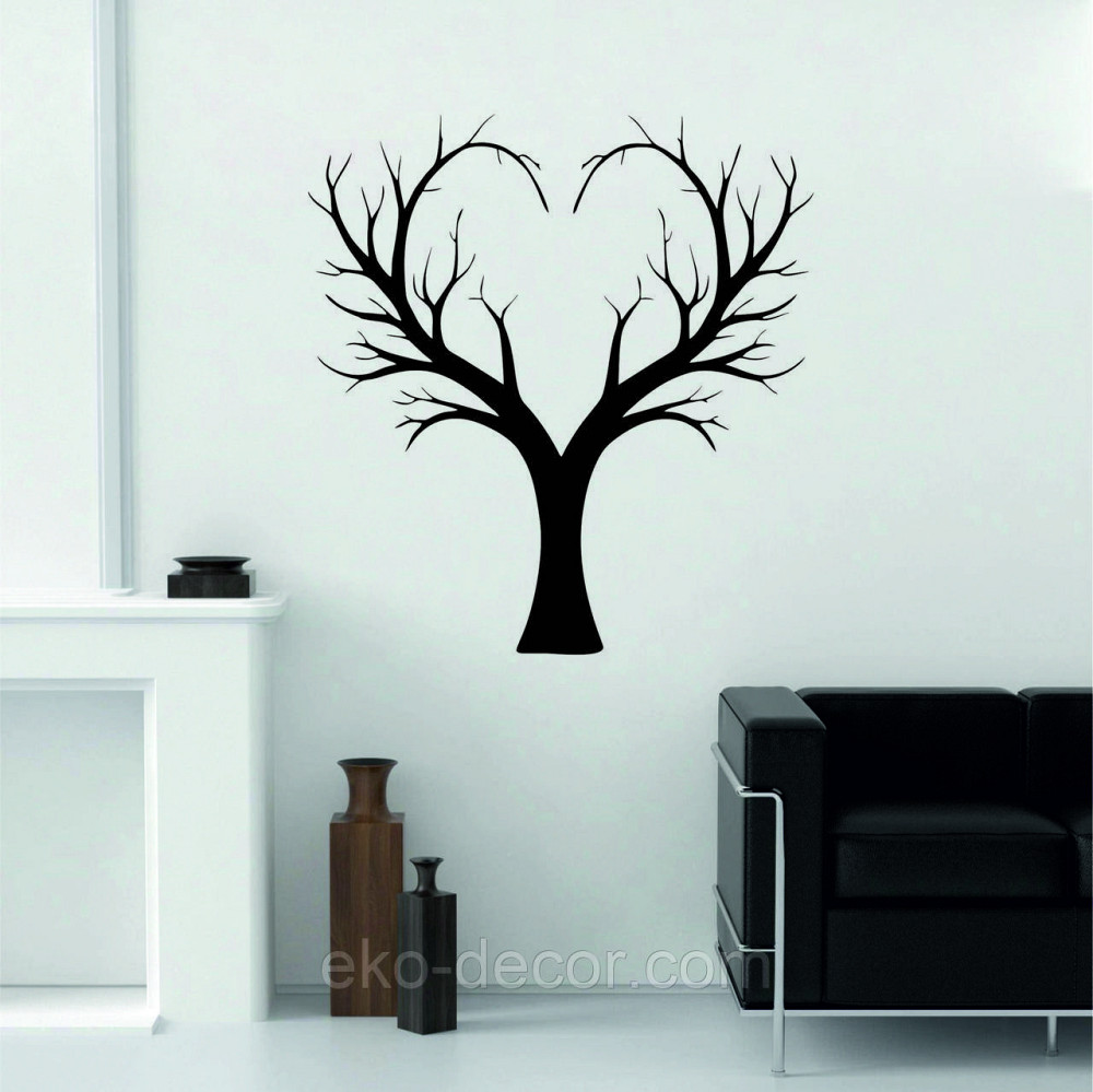 Декоративне настінне 3D Панно «Дерево Серце»  Декор на стіну з об'ємом Київ - фото 5