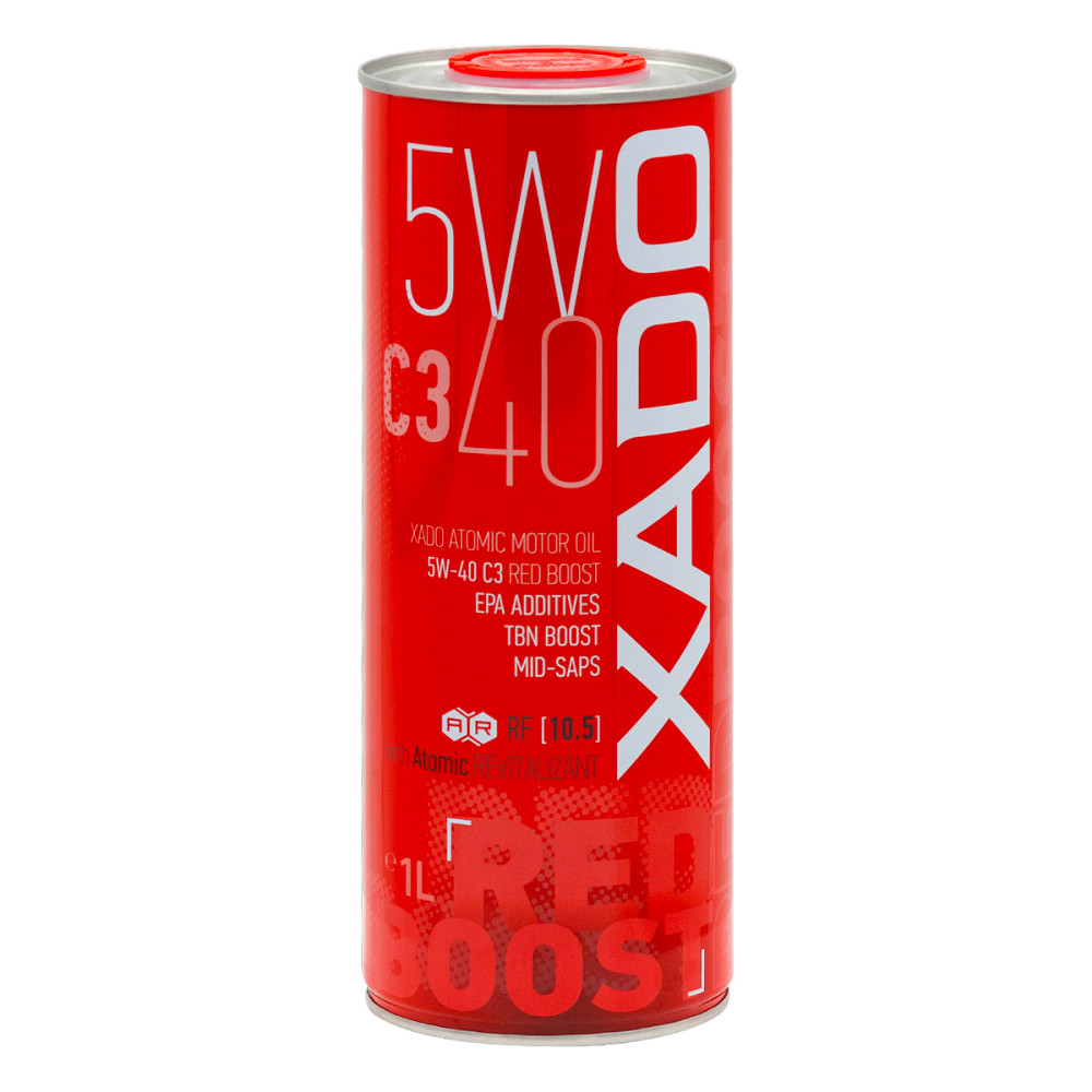 Моторное масло Xado Atomic Oil Red Boost 5W-40 1л Львов - изображение 1