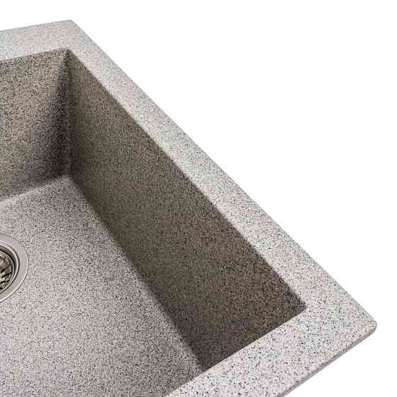 Гранітна мийка для кухні VALESO SOKIL 4150 матова Сіра Коломыя