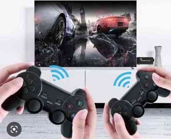 Игровая приставка GameStick 4k 10000 игр. Беспроводная 2 джойстика. Киев