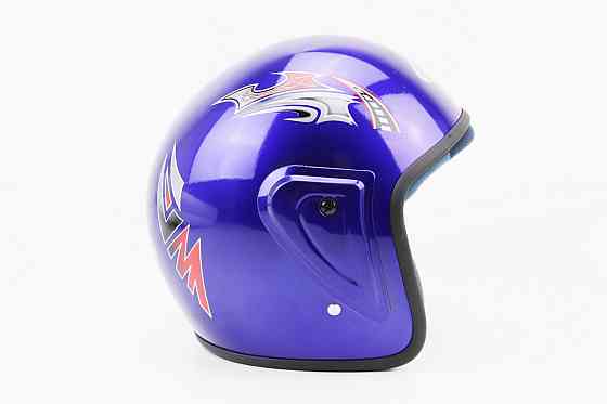 Шолом відкритий HK-215, СИНІЙ (незначні відмінності малюнків, можливі дефекти фарбування) Киев
