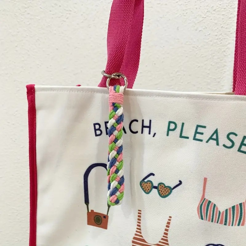 Набор макраме для вязания и плетения брелока 