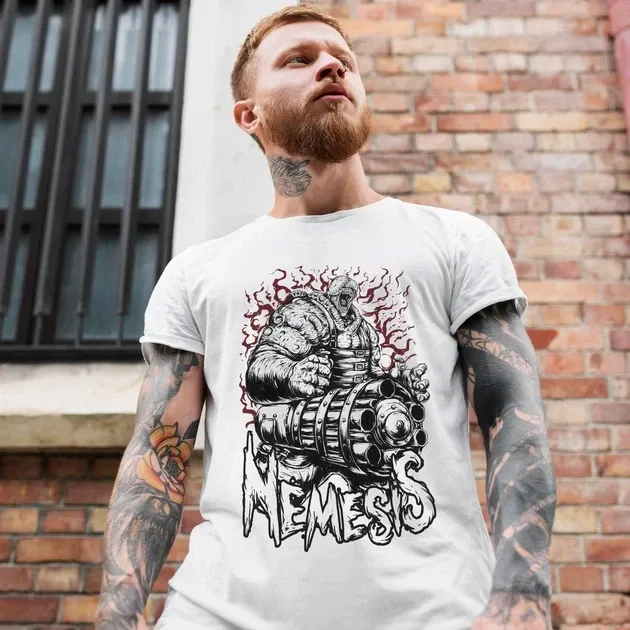 Футболка для подростка мальчика с принтом Re140ident Evil Neme140i140 Размер 160 Anime10107 Днепр - изображение 3