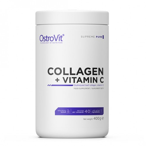 Колаген Collagen + Vitamin C 400 g (Pure) Луцьк - фото 1