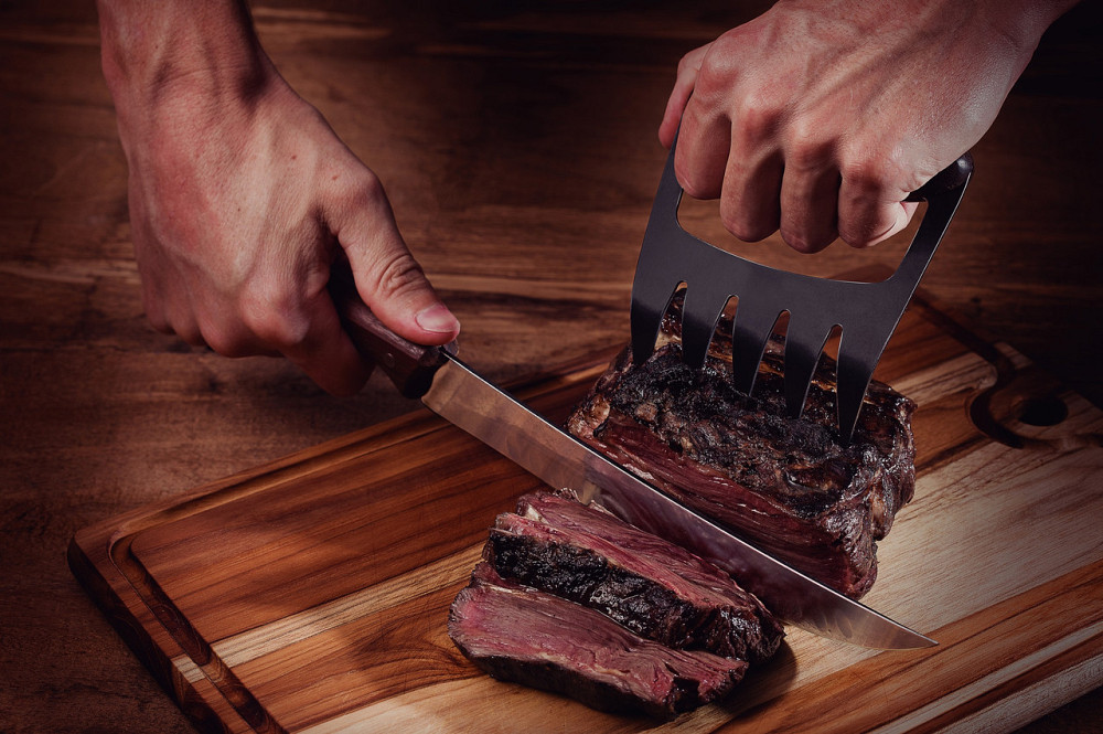 Багатоцільовий кіготь Tramontina Churrasco Black, 13х12х3.7 мм (6710916) Київ - фото 7