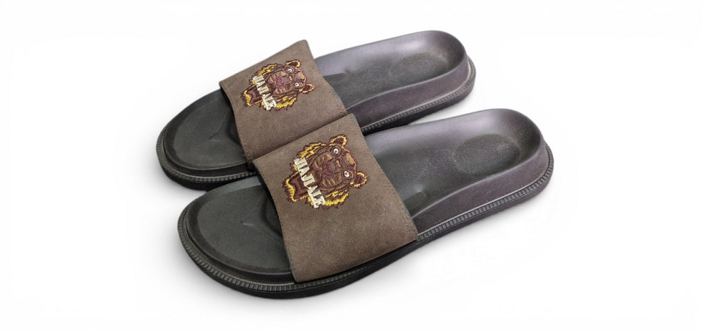 Шлепанцы мужские 42 р коричневые 27 см Одесса - изображение 3