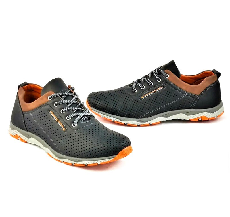 Чоловічі Туфлі Літні Чорні Мокасини Кросівки Сіточка (розміри: 40,41,42,43,44) Відео Огляд — 576-2 Дніпро - фото 7