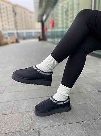 No brend Угги жіночі 2222 чорні (зима, замша натуральна) (5772) Коломия