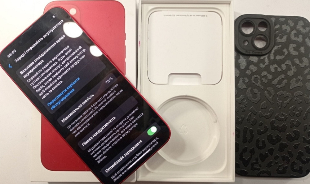 Айфон iPhone 13 Neverlock стан 8.5/10 акумулятор 78% Киев - изображение 4