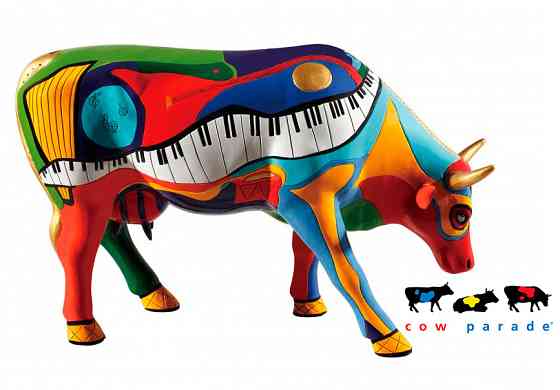 Коллекционная статуэтка корова Moosicowly Speaking, Size L Ровно