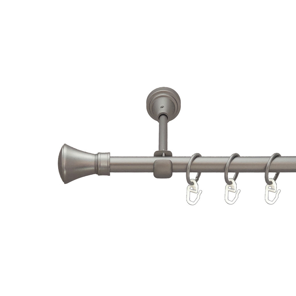 Карниз Orvit Люксор металевий однорядний відкритий Сатин 16 мм 300 см (6091326) Львів - фото 1