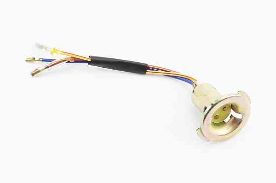 Патрон лампи фари цоколь BA20D метал 2 "вуса" Київ