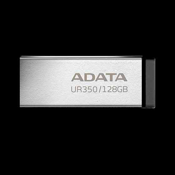 Flash A-DATA USB 3.2 UR 350 128Gb Silver/Black Київ