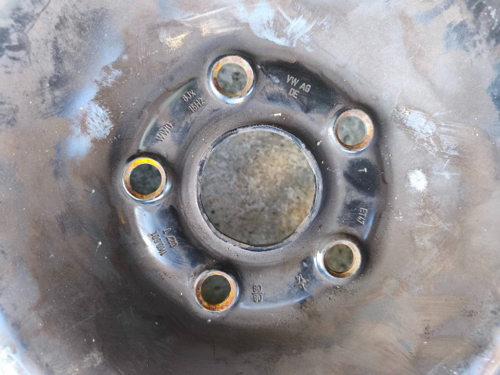 Диск колесний металевий R15 VW Caddy 2004-2015 (1K0601027T) Ковель - фото 3