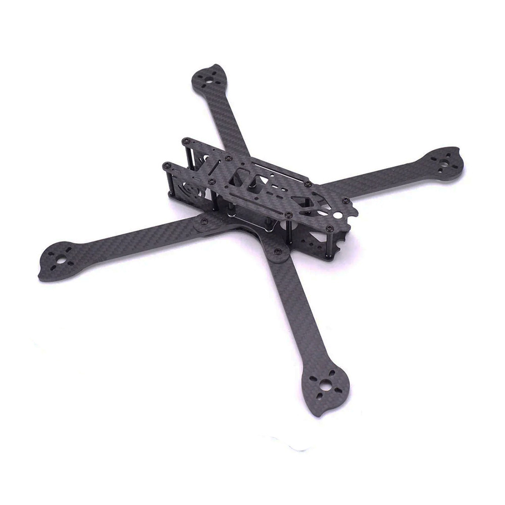 Рама карбонова HSKRC XL8 V3 8" 360мм для FPV дрона, X-тип, міцна, легка, без принтів Київ - фото 4
