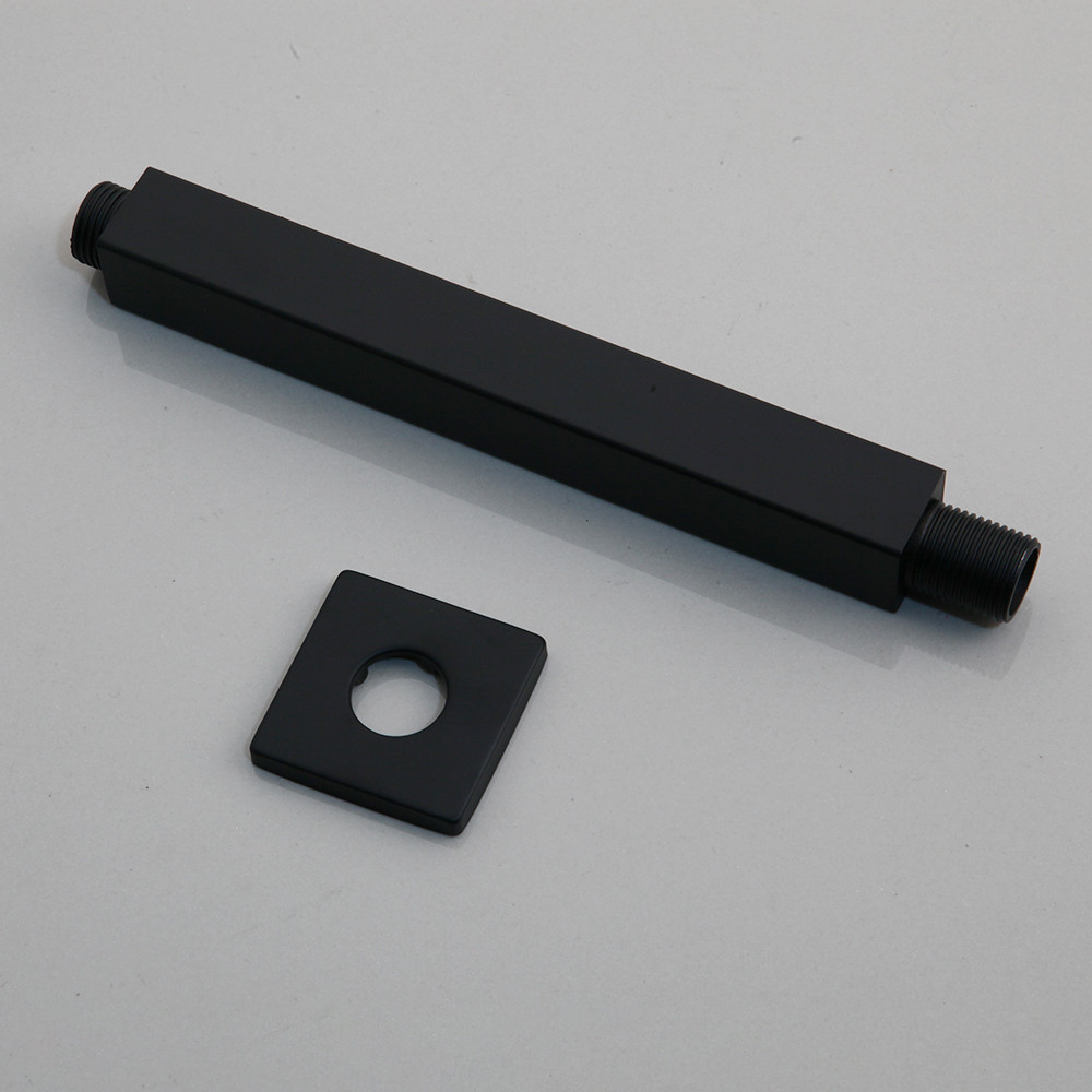 Душевой гарнитур скрытого монтажа 3в1 WanFan душевая система стационарный душ и кран Черный Каменец-Подольский - изображение 4