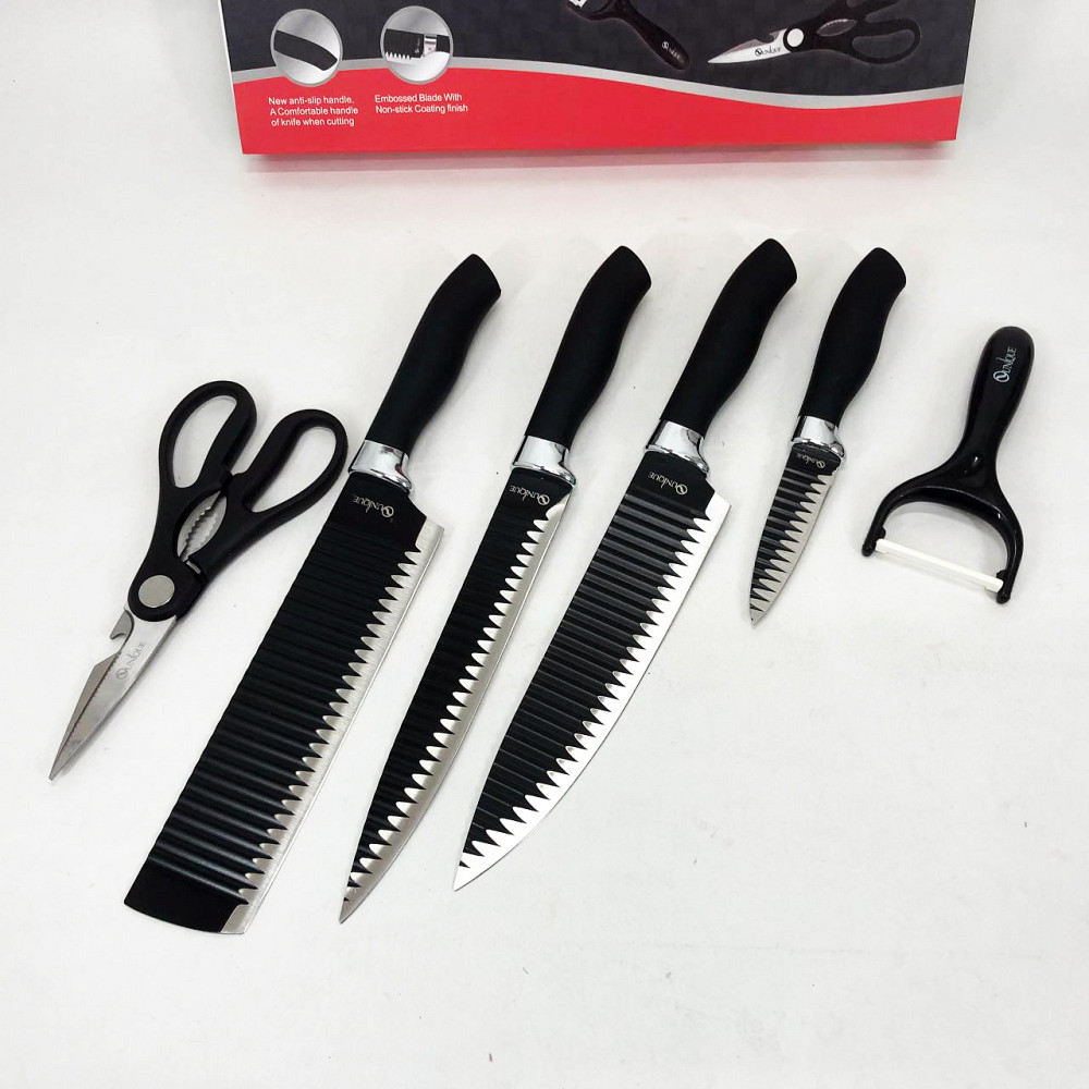 Кухонный набор ножей для нарезки, Кухонный нож универсальный, Набор литых ножей для кухни BS-29 Львов - изображение 10