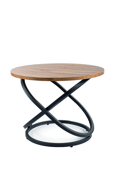 Журнальний столик EOS D дуб артизан/чорний д.60 Київ - фото 2