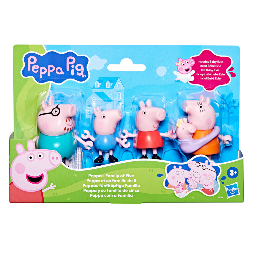 Набір фігурок Peppa Figurines – Велика родина Пеппи Дніпро - фото 9