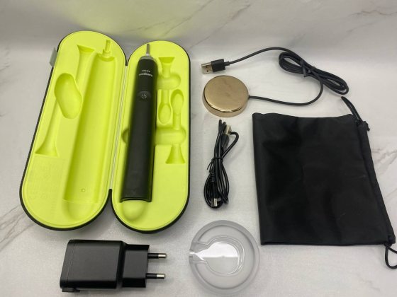 Б/В Електрична зубна щітка Philips Sonicare 9900 Prestige SenseIQ HX9992/12, звукова, Bluetooth, AI, 5 режимів, футляр із USB-C Київ