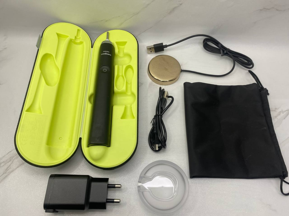 Б/В Електрична зубна щітка Philips Sonicare 9900 Prestige SenseIQ HX9992/12, звукова, Bluetooth, AI, 5 режимів, футляр із USB-C Київ - фото 3