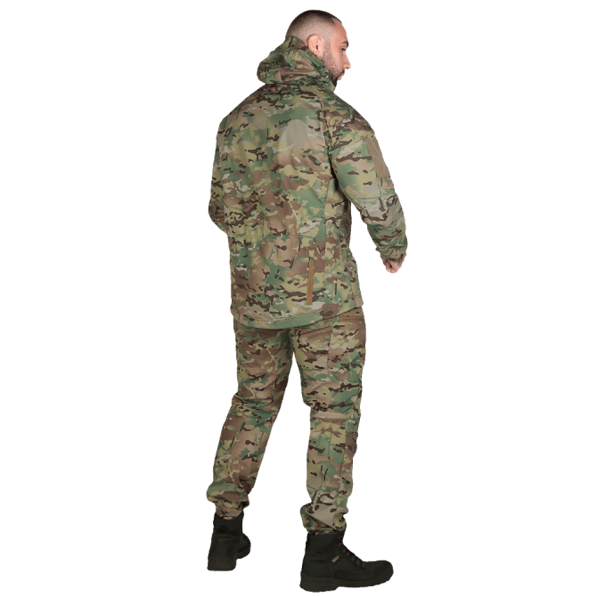 Костюм волого-вітрозахисний SoftShell (куртка та штани) Мультикам XL Вінниця - фото 3