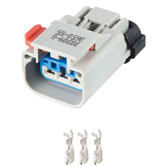 Роз'єм конектор 3-кон., 54200309, APTIV (Delphi) Америка, Корея, Японія, Америка, Buick, Cadillac, Chevrolet, Daewoo, Ford Київ