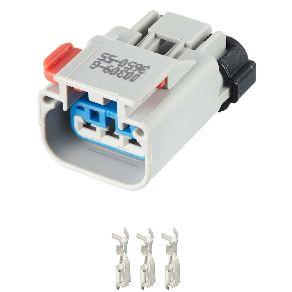 Роз'єм конектор 3-кон., 54200309, APTIV (Delphi) Америка, Корея, Японія, Америка, Buick, Cadillac, Chevrolet, Daewoo, Ford Київ - фото 1