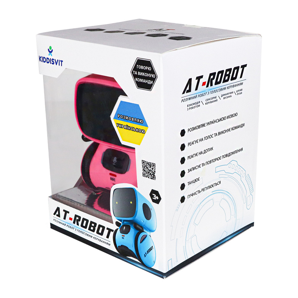 Інтеракт. робот з голосовим керуванням - AT-Rоbot (рожев., укр.) Днепр - изображение 12