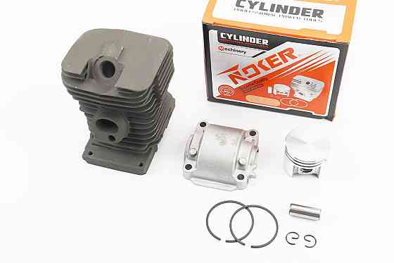 Циліндр к-кт (цпг) MS-180 38mm (палець 10mm) "чорний"+піддон Київ