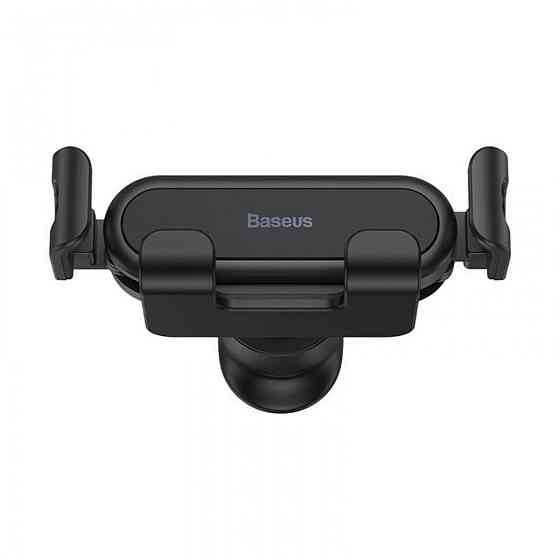 Тримач для мобiльного Baseus Stable Gravitational Car Mount Lite (Air Outlet Version) black Київ