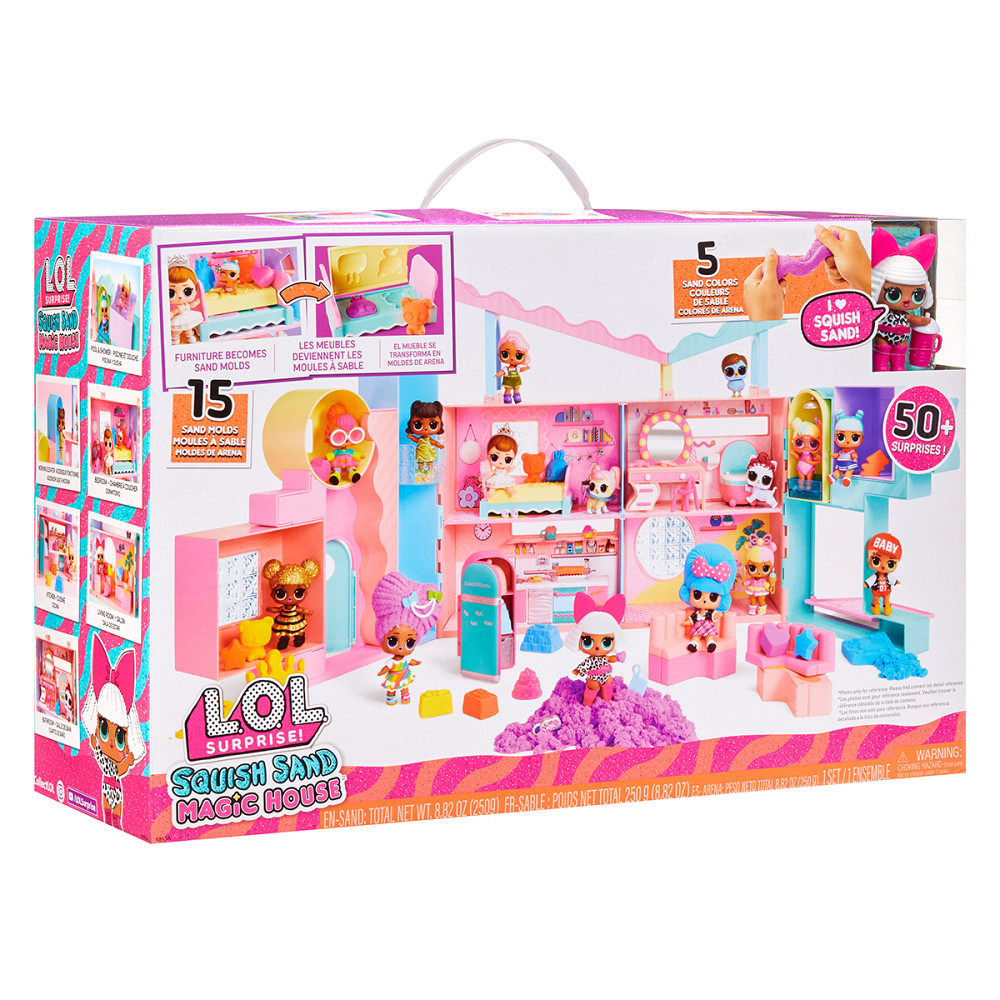 Ігровий набір з лялькою L.O.L. SURPRISE! серії Squish Sand - Чарівний дом Днепр - изображение 1