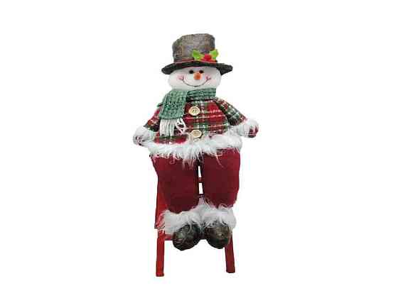 Фігура новорічна Snowman 57см M17308 ТМ STENSON Київ