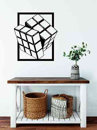 Декоративное настенное Панно «Куб» Декор на стену Киев