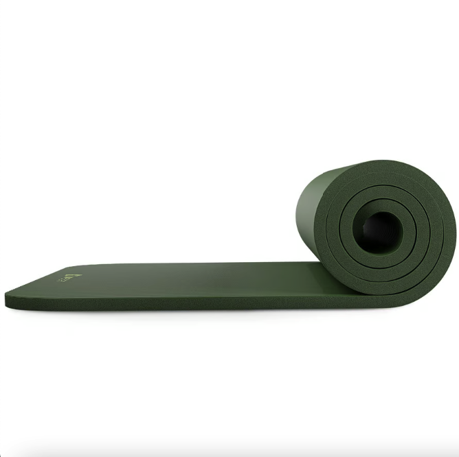 Колрик для йоги Hop-Sport HS-NB015GM NBR 1,5см темно-зеленый Киев - изображение 7