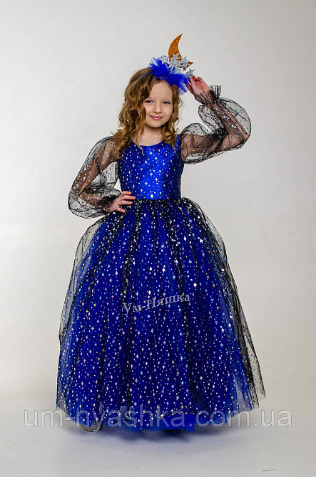 Детское нарядное платье со звездочками костюм Звездочки Ноченьки Кривой Рог - изображение 2