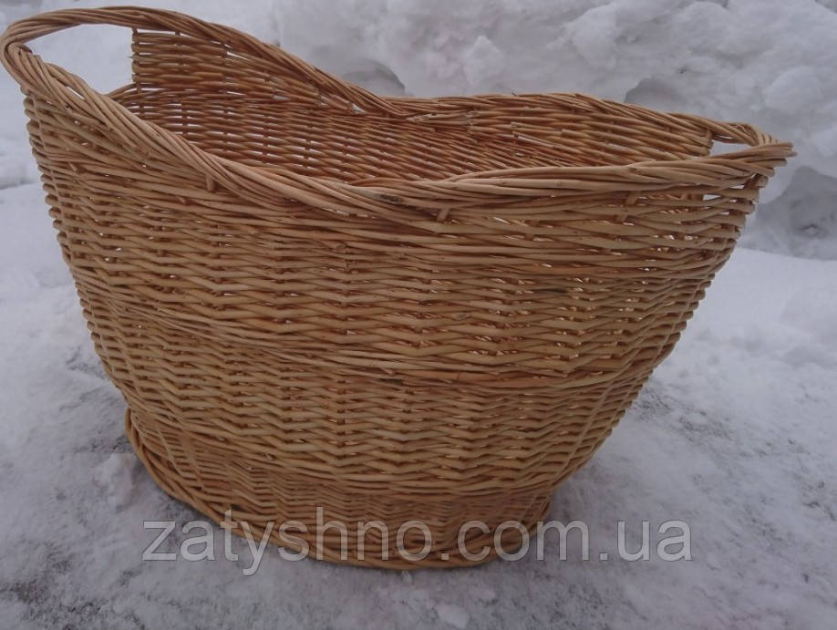 Большая плетеная корзина на дрова Киев - изображение 8