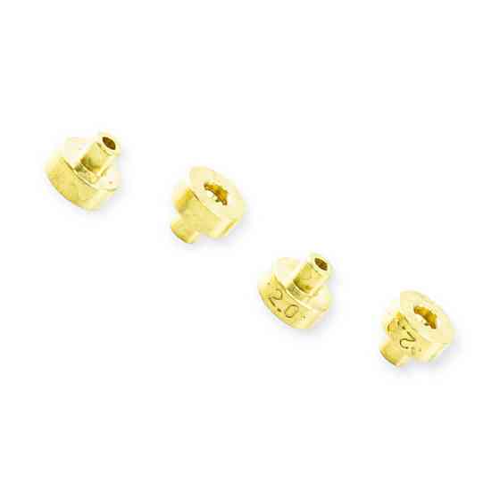 Жиклер форсунок /Зеленая gas it01 v. plus, d2,00 мм, под рукав d 6 мм, (кт-4шт) для Мукачево