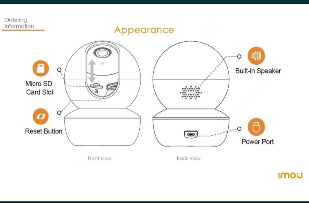 Поворотная Wl-Fl камера lmou Ranger SE 2мп (lPC-23 P) Imou Ranger SE 2MP (A23P) Харьков - изображение 5