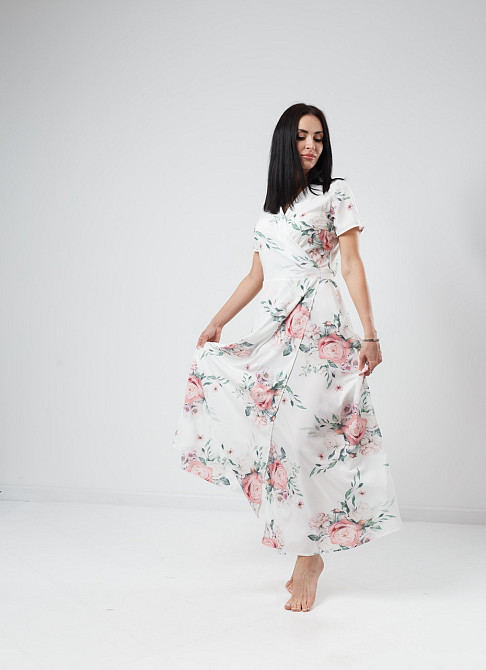 Летнее платье в пол Gerda 42 Киев - изображение 1