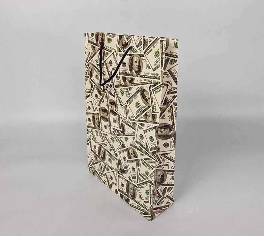 Большой бумажный пакет вертикальный  25/37/8(артBV-024) (12 шт) Харків - фото 1