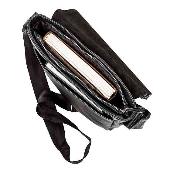 Сумка чоловіча SHVIGEL 00861 Чорна Київ