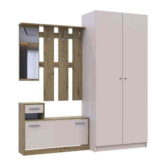 Прихожая Doros Alice и шкаф Promo Дуб Эвок/Кашемир DRS-011754 (42005160) Днепр